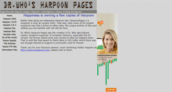 Desktop Screenshot of harpoonpages.com